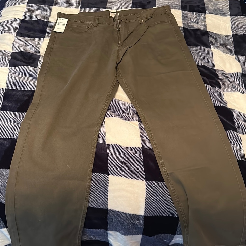 Brown jean cut dockers